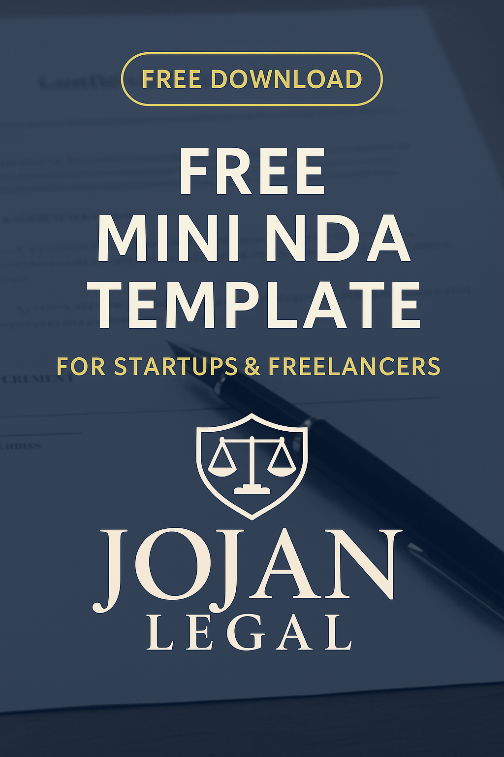 Free Mini NDA Template for Startups & Freelancers – Jojan Legal
