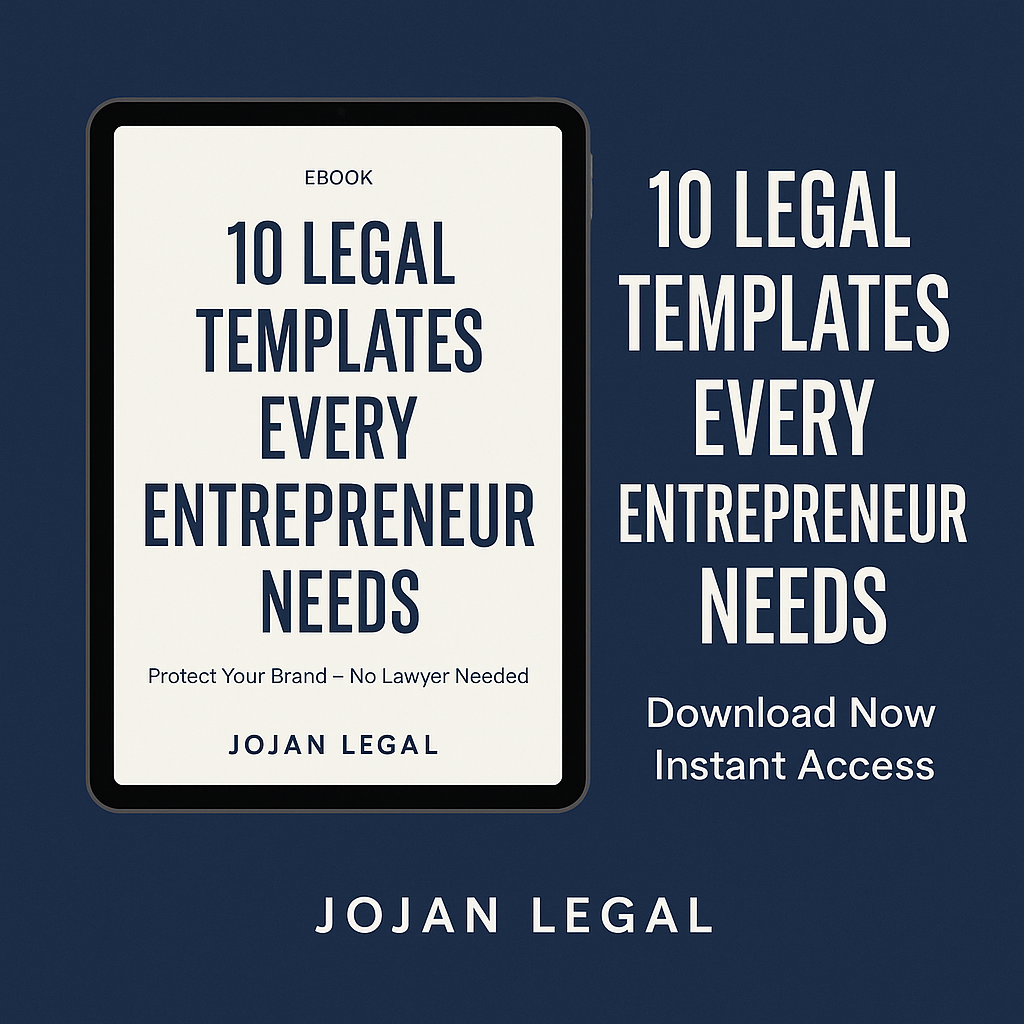 10 Legal Templates Every Entrepreneur Needs