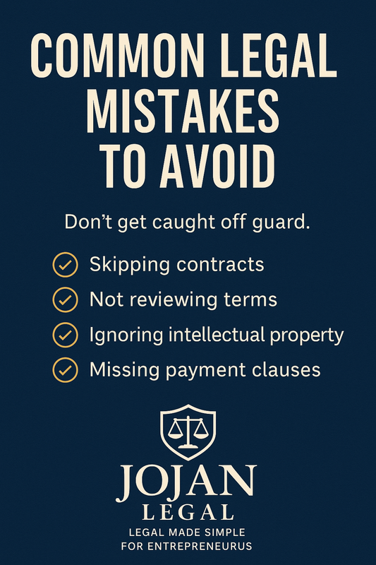 Top 5 Legal Mistakes Startups Make